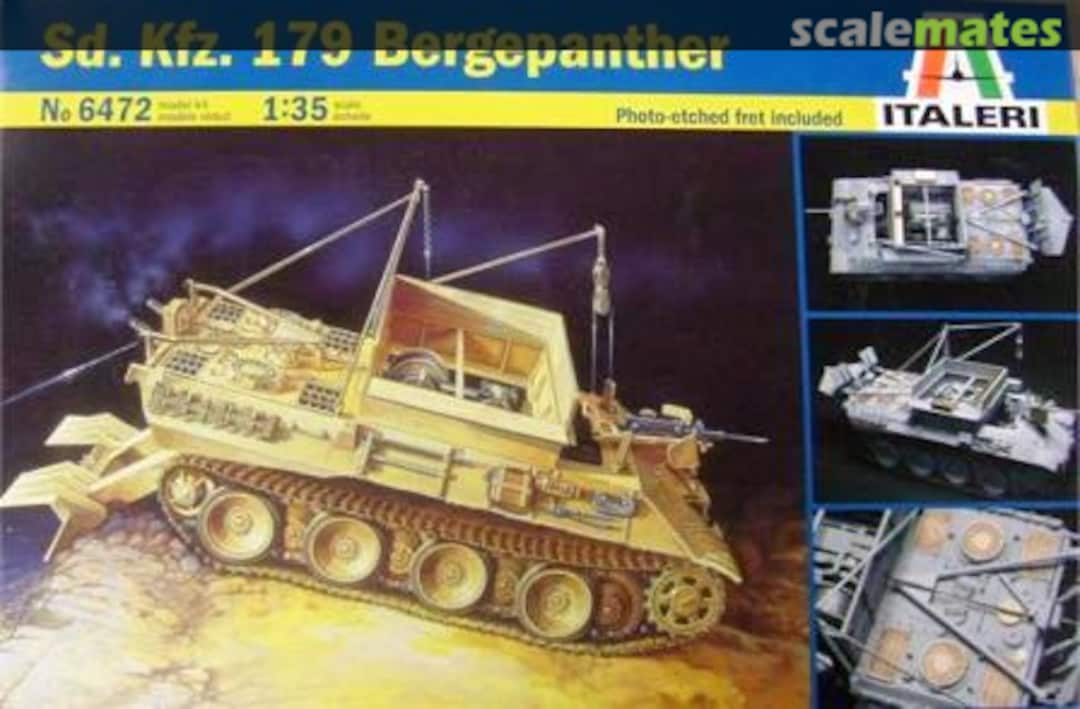 Boxart Sd.Kfz. 179 Bergepanther 6472 Italeri