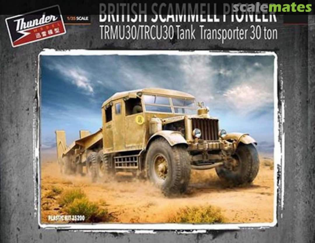 Boxart Scammell Pioneer TRMU30/TRCU30 Tank Transporter 35200 Thunder Model