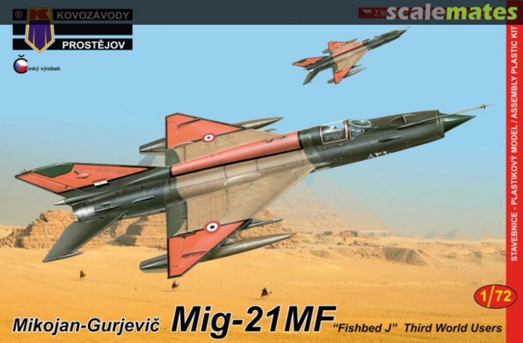 Boxart Mig-21MF KPM0088 Kovozávody Prostějov