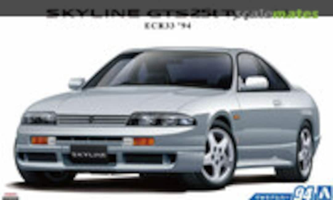 1:24 Nissan Skyline GTS25t Type M ECR33 '94 (Aoshima 056547)