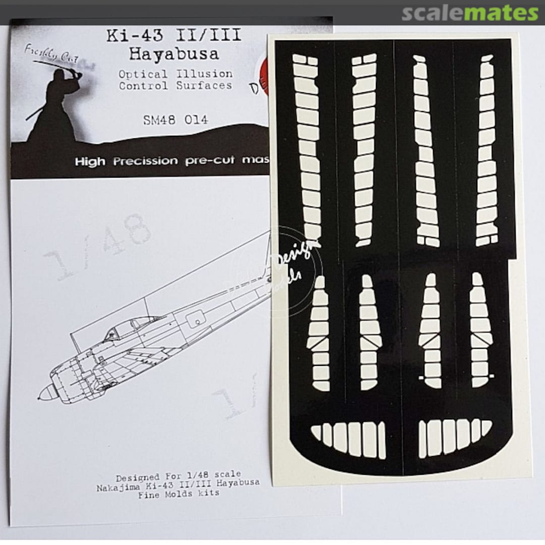 Boxart Nakajima Ki-43 II/III Hayabusa SM48014 DEAD Design Models