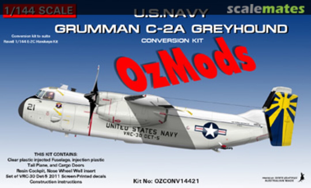 Boxart Grumman C-2A Greyhound OZCONV14421 OzMods