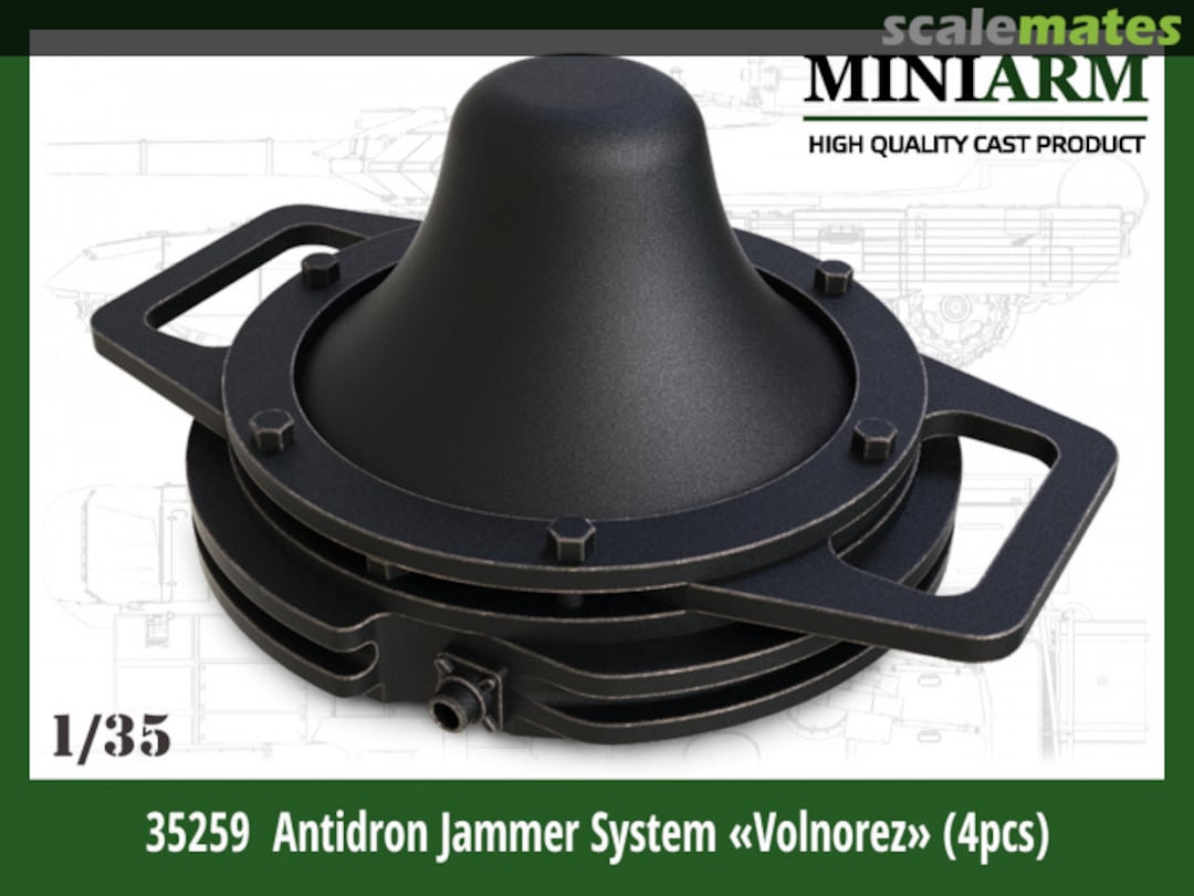 Boxart Antidron Jammer system «Volnorez» 35259 Miniarm