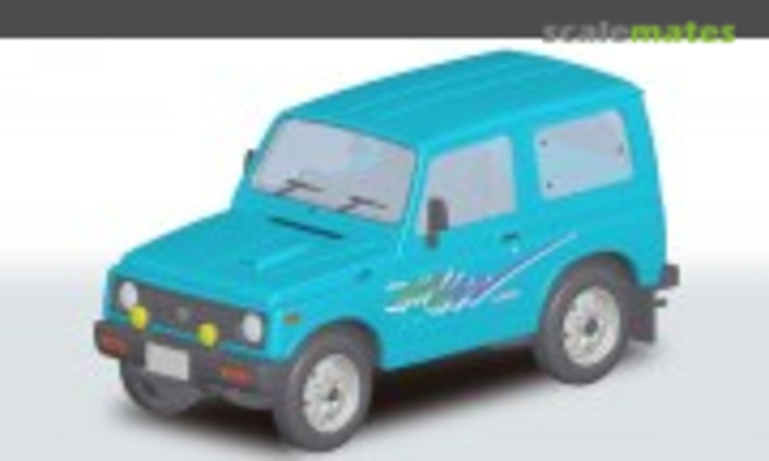 1:32 Suzuki JA11 Jimny (Triton Blue Metallic) (Aoshima 18-TB)