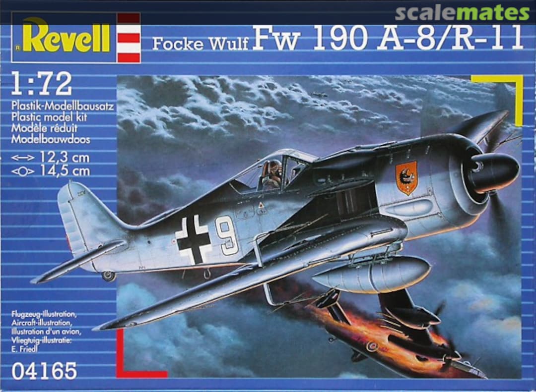 Boxart Focke Wulf Fw 190 A-8/R-11 04165 Revell