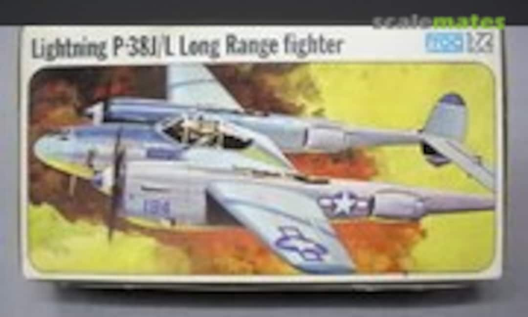 1:72 Lightning P-38L/J Long Range Fighter (FROG F182)