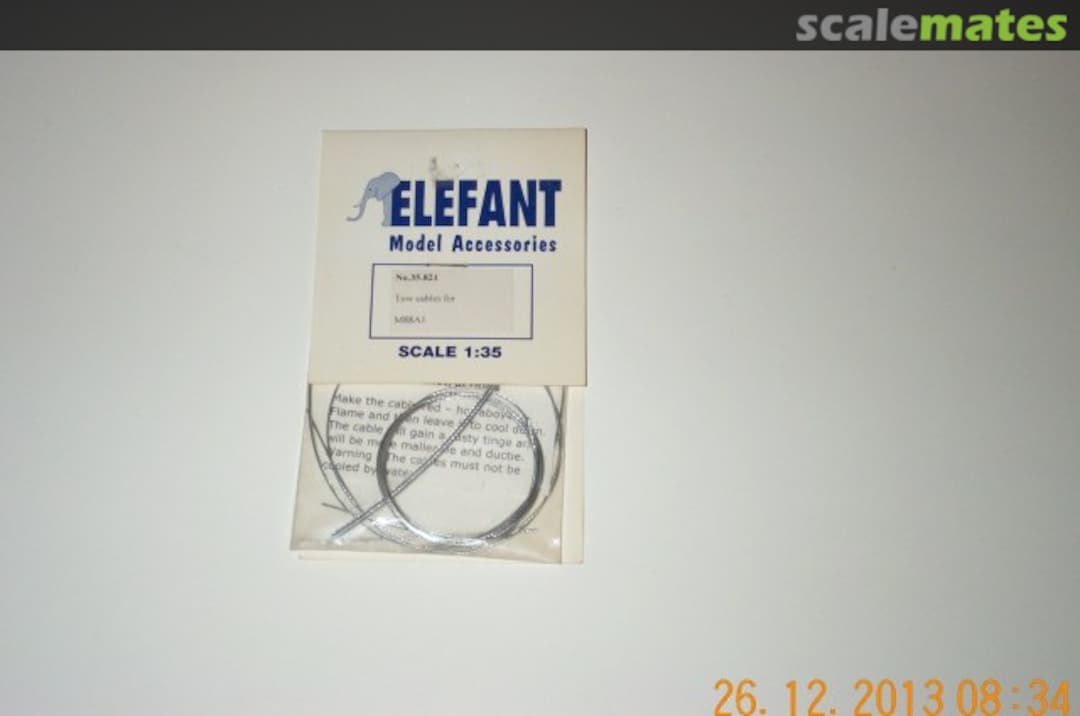 Boxart Tow Cables For M88A1 35.821 Elefant