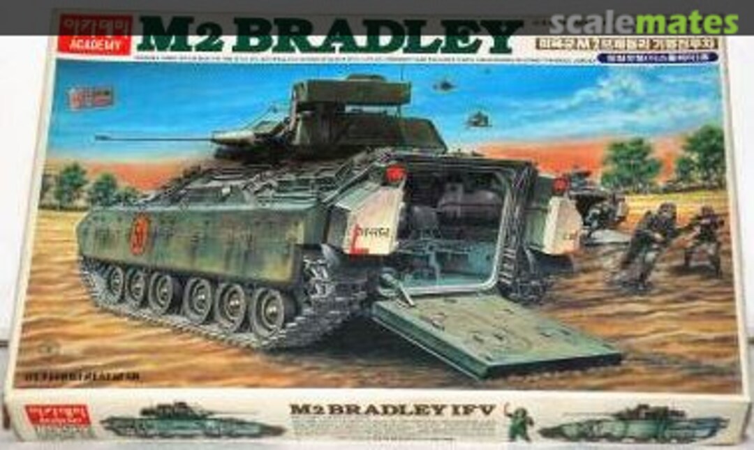 Boxart M2 Bradley U.S. ARMY TA 048 Academy