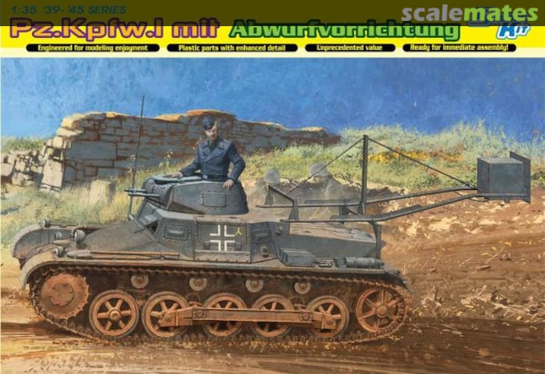 Boxart Pz.Kpfw.I mit Abwurfvorrichtung 6480 Dragon