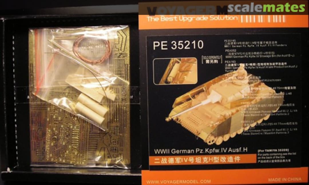 Boxart Panzer IV Ausf. H PE35210 Voyager Model