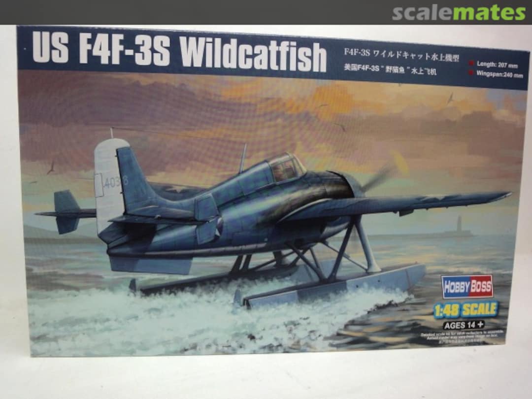 Boxart F4F-3S Wildcatfish 81729 HobbyBoss