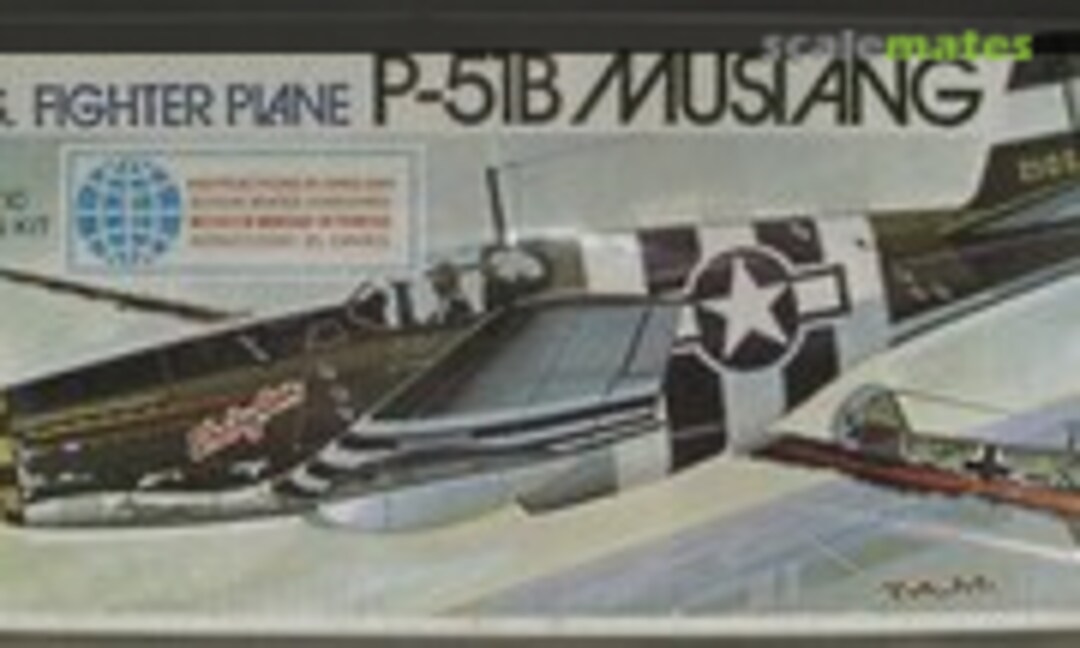 1:72 P-51B Mustang (Lindberg 591)