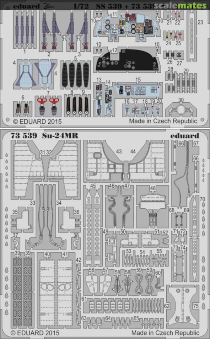 Boxart Sukhoi Su-24MR "Fencer-E" 73539 Eduard