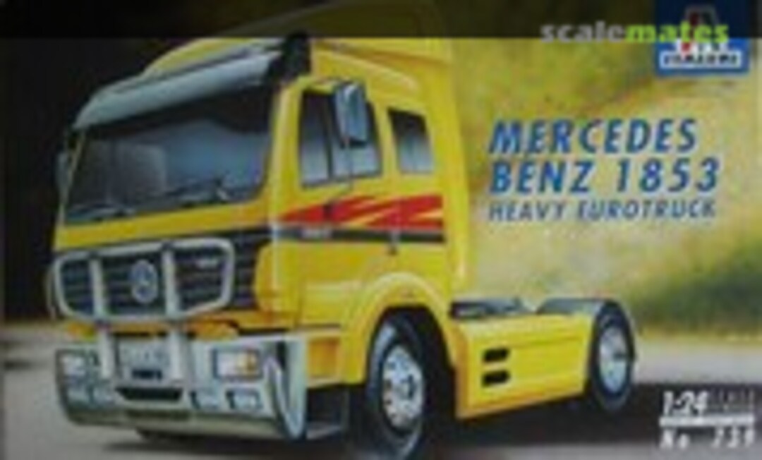 1:24 Mercedes-Benz 1853 Heavy Eurotruck (Italeri 739)