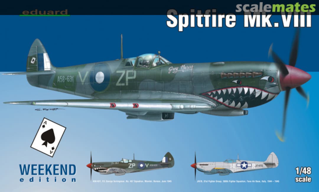 Boxart Spitfire Mk.VIII 84139 Eduard