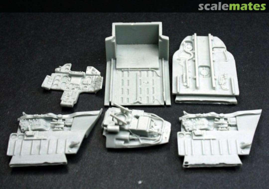 Boxart Mig-23MF Flogger B Cockpit Set 32010 Two Mikes Resin Accessories