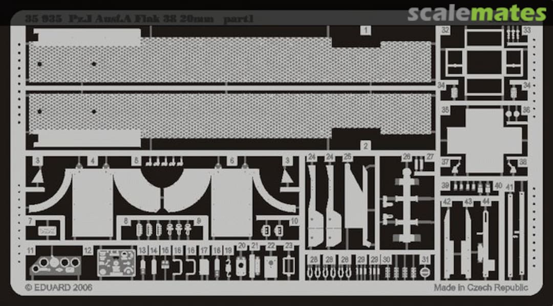 Boxart Pz.I Ausf.A Flak 38 20mm 35935 Eduard