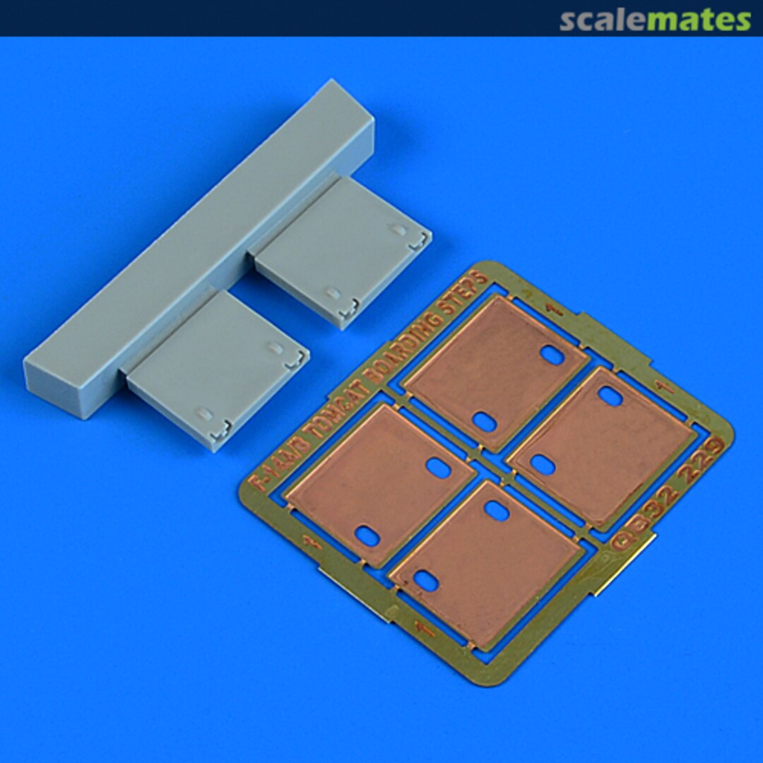 Boxart F-14A/B Tomcat - Boarding Steps QB 32 229 Quickboost