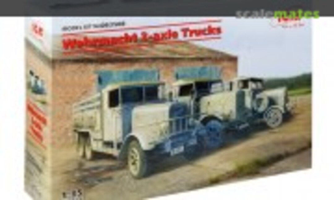 1:35 3-axle Trucks (ICM DS3508)