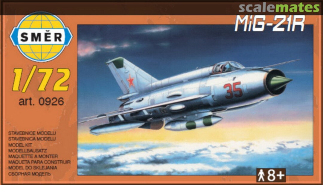 Boxart MiG-21R 0926 Směr