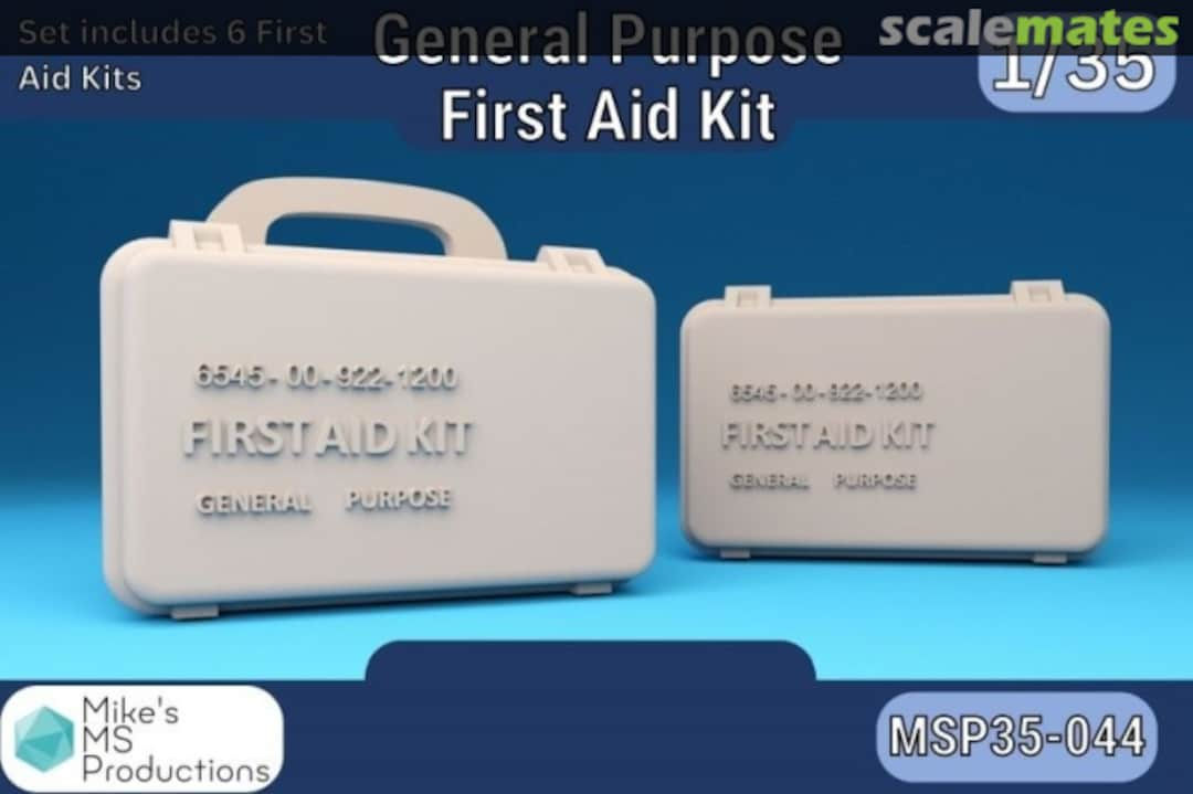 Boxart US General Purpose First Aid Kits MSP35-044 Mike's MS Productions