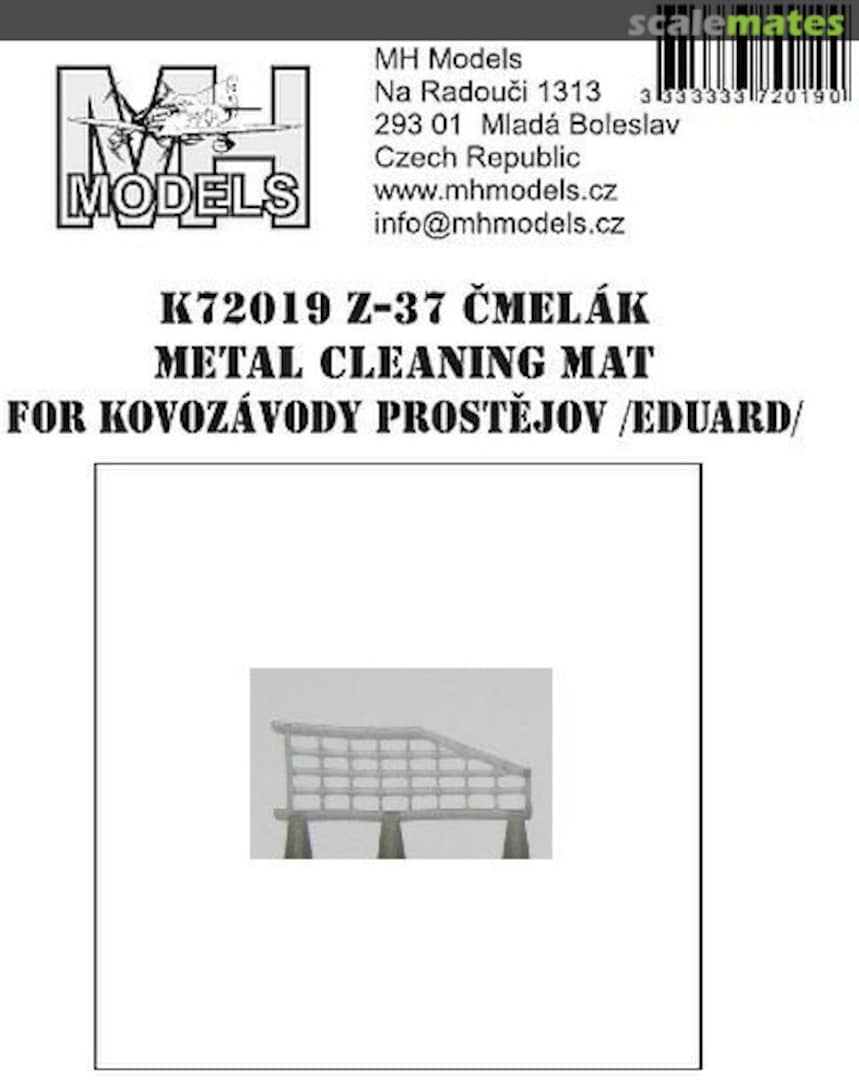 Boxart Z-37 Čmelák Metal Cleaning Mat K72019 MH Models