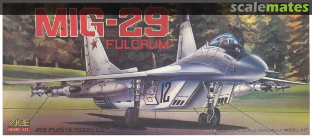 Boxart MiG-29 Fulcrum 1040 ACE Hobby Kit