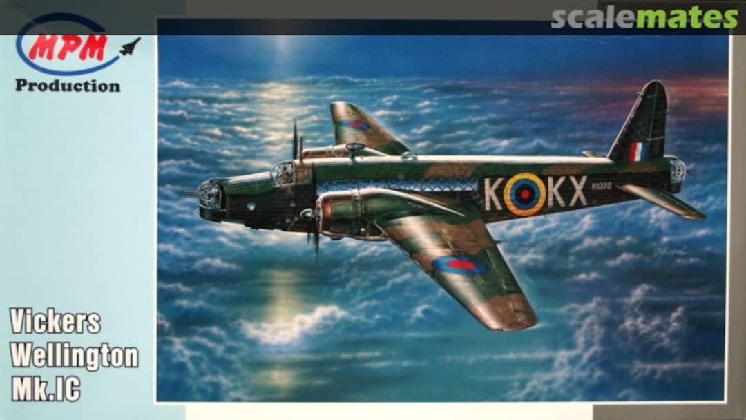 Boxart Vickers Wellington Mk.IC 72099 MPM Production