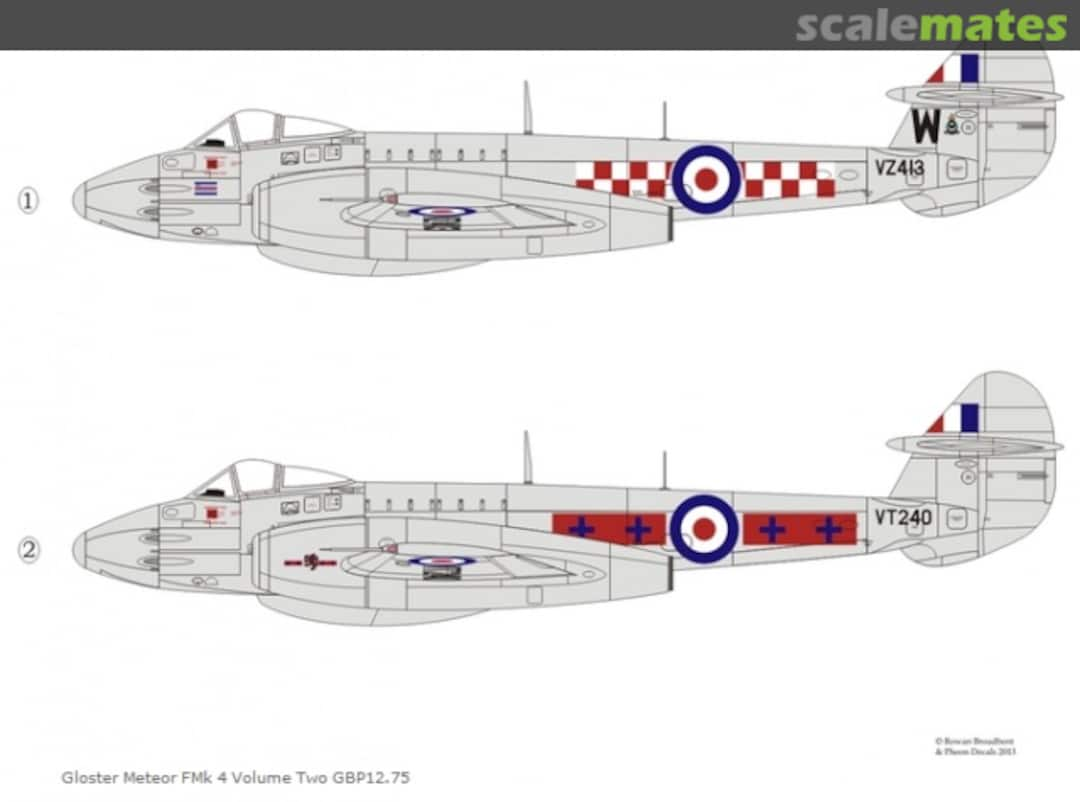 Boxart Gloster Meteor F.4 32055 Pheon Decals