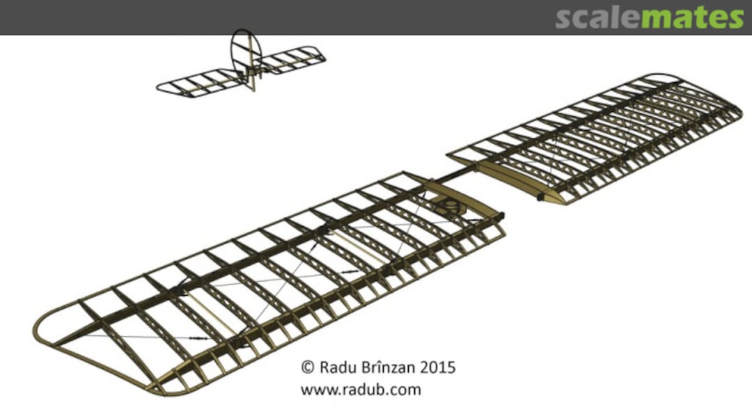 Boxart Fokker Eindecker Wing Conversion Set for Wingnut Wings E.II, E.III & E.IV kits RB-P32032 RB Productions