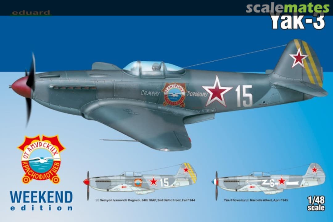 Boxart Yak-3 8457 Eduard