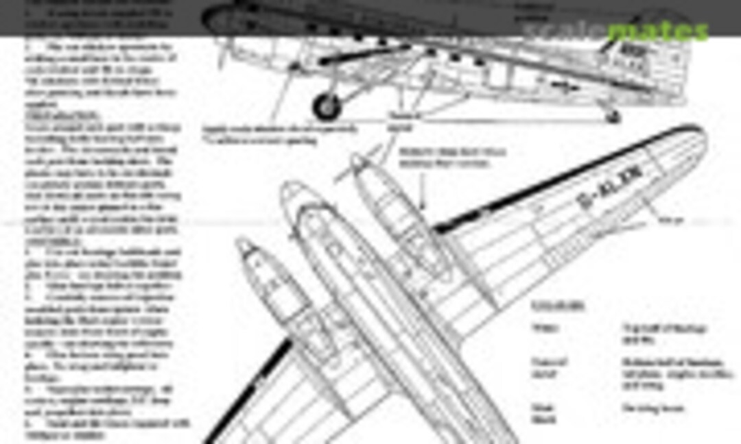 1:144 Douglas DC-3 / Dart Dakota (Welsh Models SL039G)