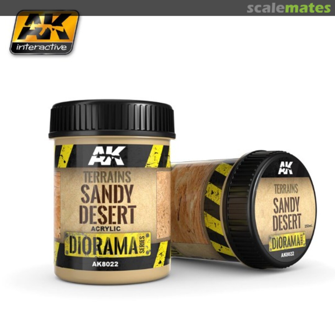 Boxart TERRAINS SANDY DESERT 250ML AK 8022 AK Interactive