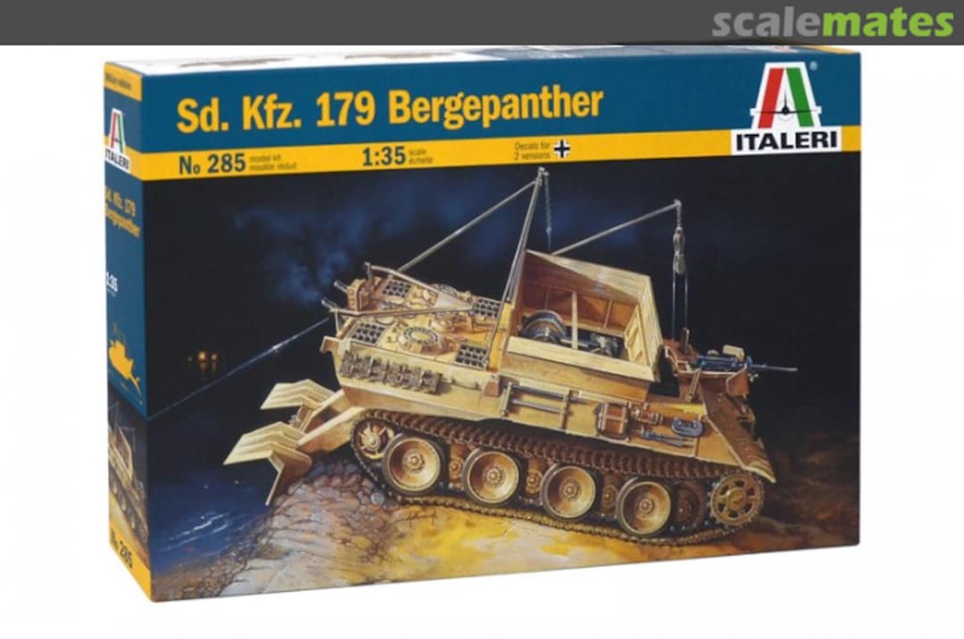 Boxart Sd.Kfz 179 Bergepanther 285 Italeri