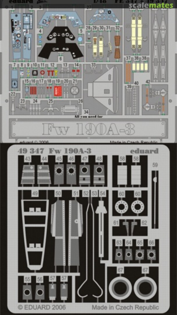 Boxart Fw 190A-3 49347 Eduard