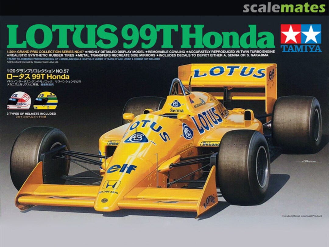 Boxart Lotus 99T 20057 Tamiya