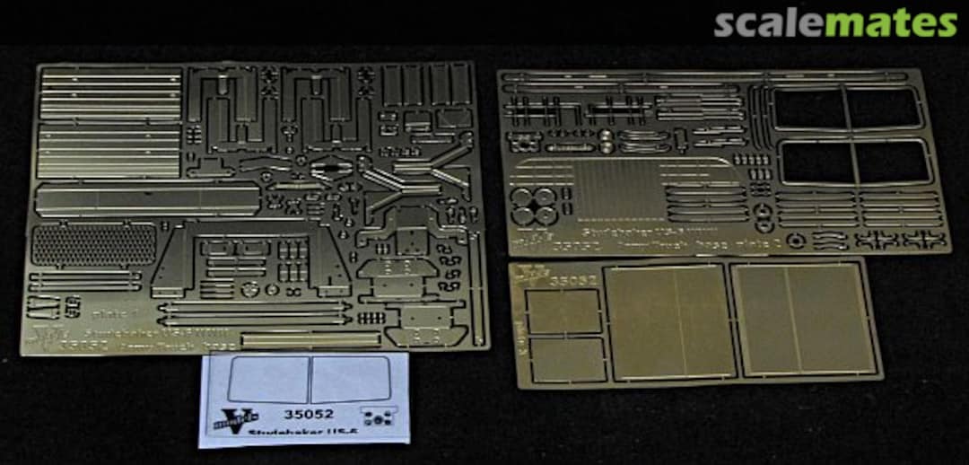 Boxart Studebaker US6 WWII Army Track detail set 35052 Vmodels