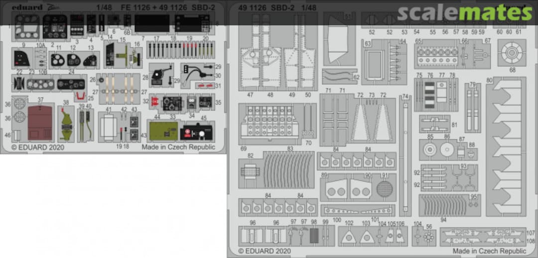 Boxart SBD-2 ACADEMY 491126 Eduard