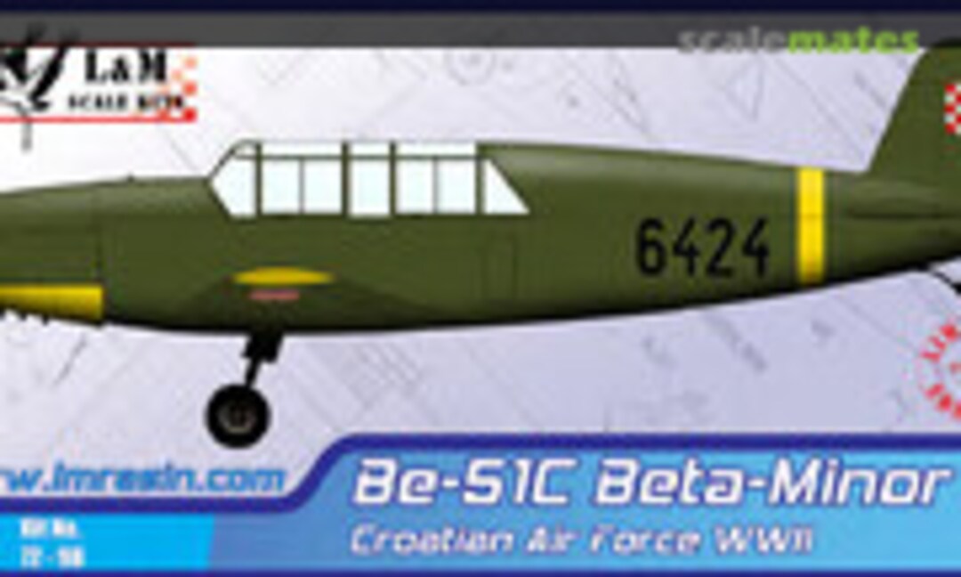 1:72 Be-51 C Beta Minor (L&amp;M Resin Kits 72-98)