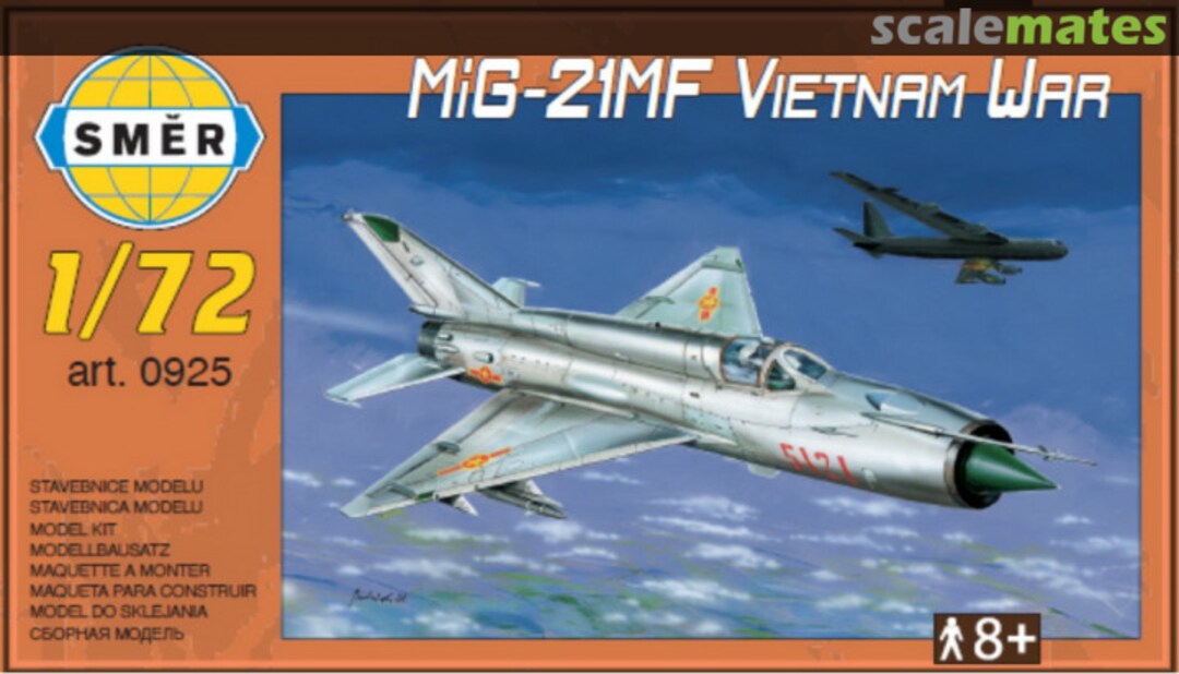 Boxart MiG-21MF 0925 Směr