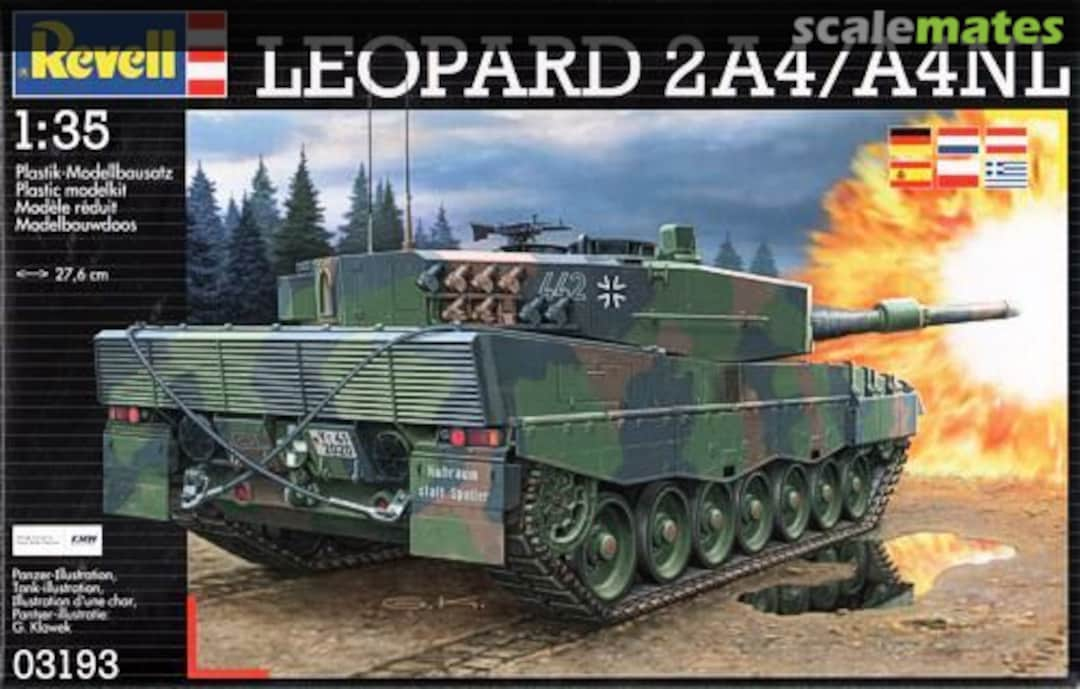 Boxart Leopard 2A4/A4NL 03193 Revell