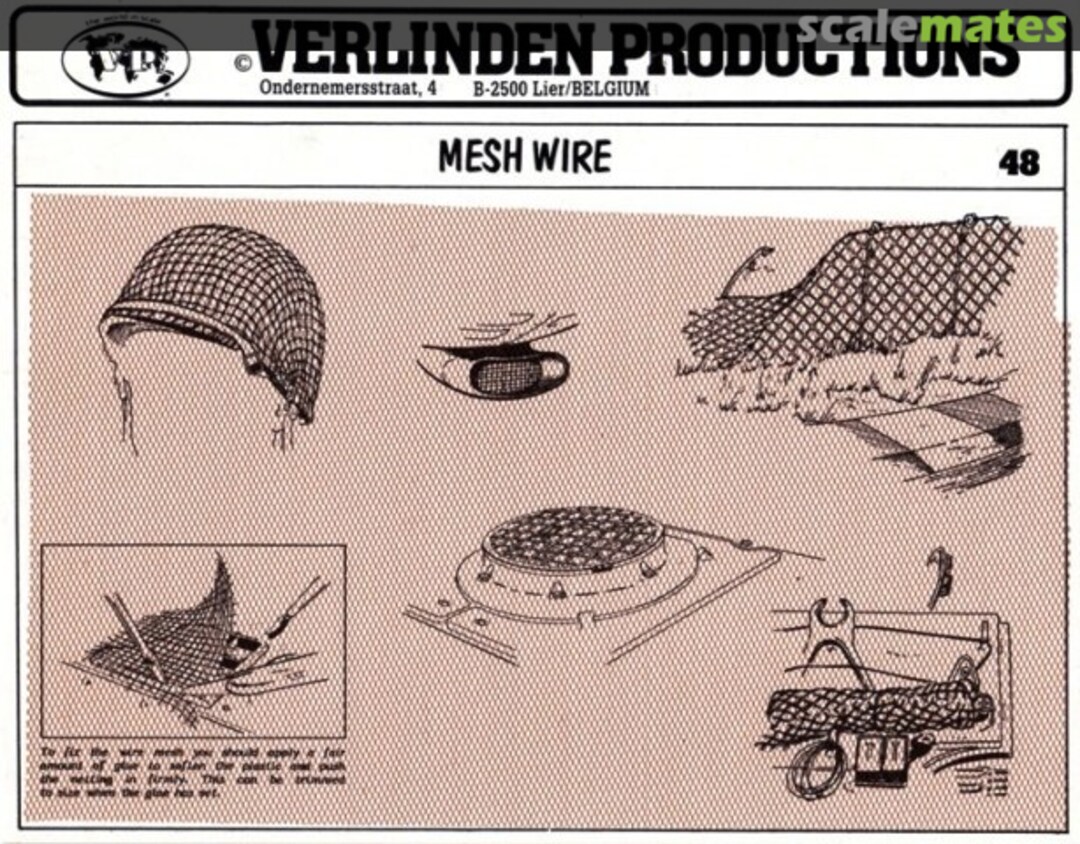 Boxart Mesh Wire 48 Verlinden Productions