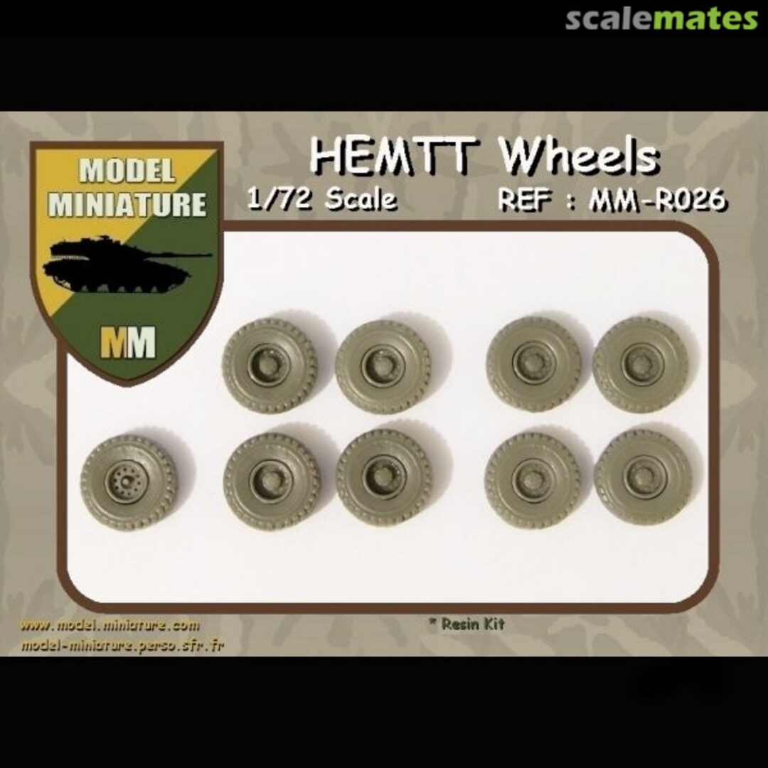 Boxart HEMTT Wheels MM-R026 Model Miniature