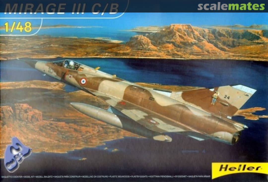 Boxart Mirage III C/B 80411 Heller