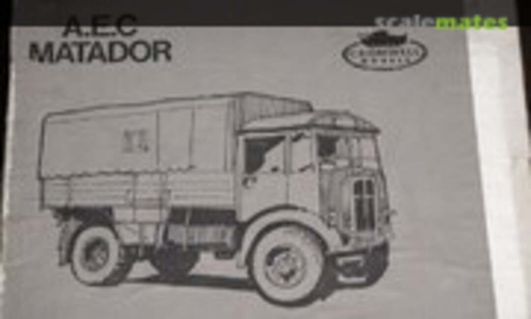 1:35 AEC Matador British cargo truck (Cromwell Models )