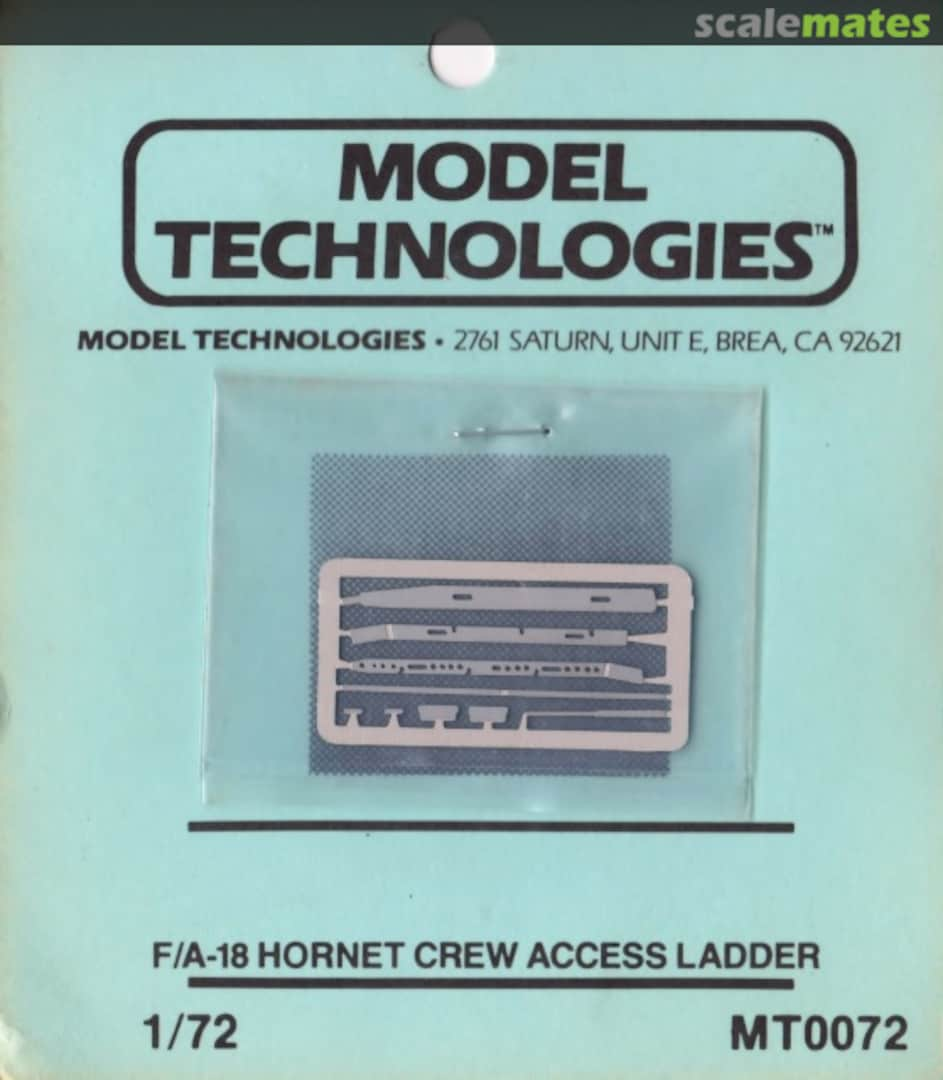 Boxart F/A-18 Hornet - Crew Access Ladder MT0072 Model Technologies