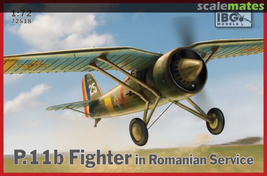 Boxart PZL P.11b Fighter 72518 IBG Models