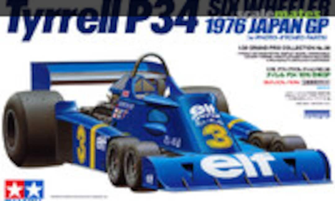 1:20 Tyrrell P34 Six Wheeler 1976 Japan GP (Tamiya 20058)