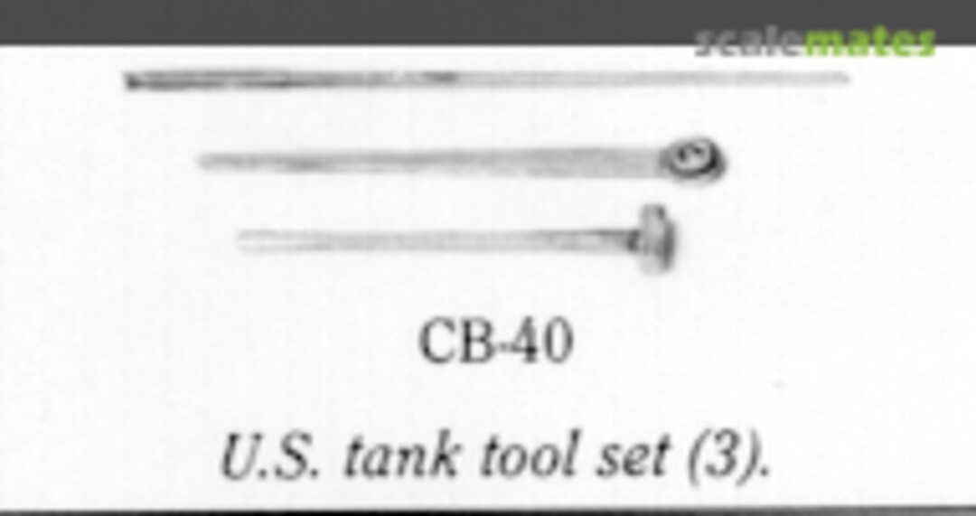 Boxart Tank Tools CB-40 Collectors Brass