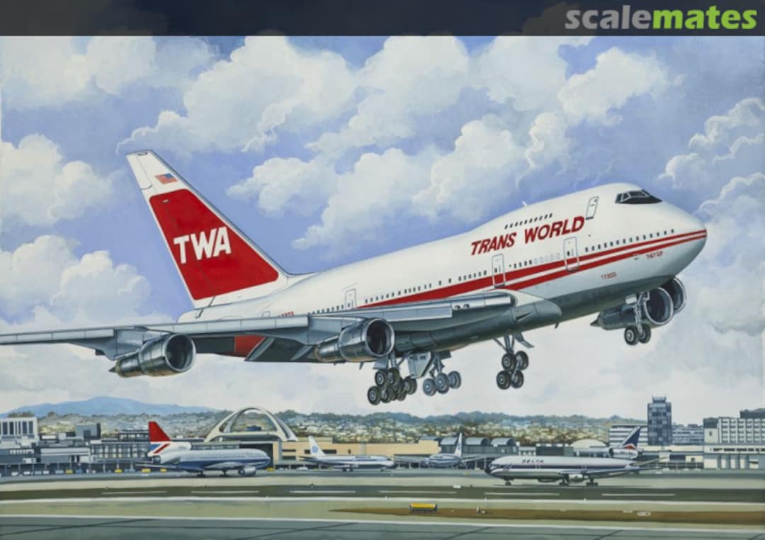 Boxart Airliner B747SP PW EE144153 Eastern Express